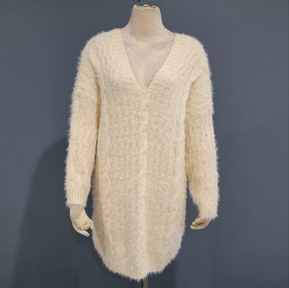 Etophe Studio oversized cable knit sweater dress M